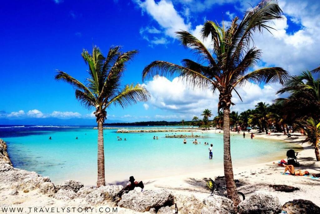 Gîte Cajou dans Domaine Tropical ventilé à Sainte-Anne Esterno foto