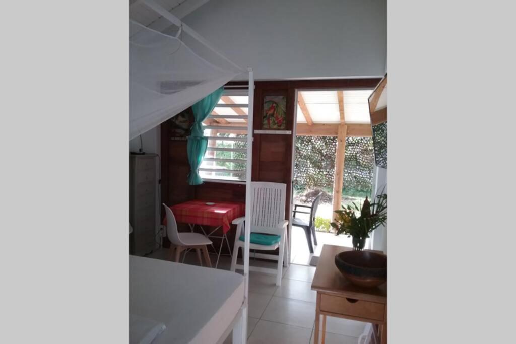Gîte Cajou dans Domaine Tropical ventilé à Sainte-Anne Esterno foto