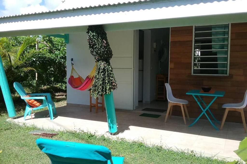 Gîte Cajou dans Domaine Tropical ventilé à Sainte-Anne Esterno foto