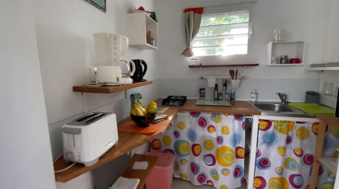 Gîte Cajou dans Domaine Tropical ventilé à Sainte-Anne Esterno foto