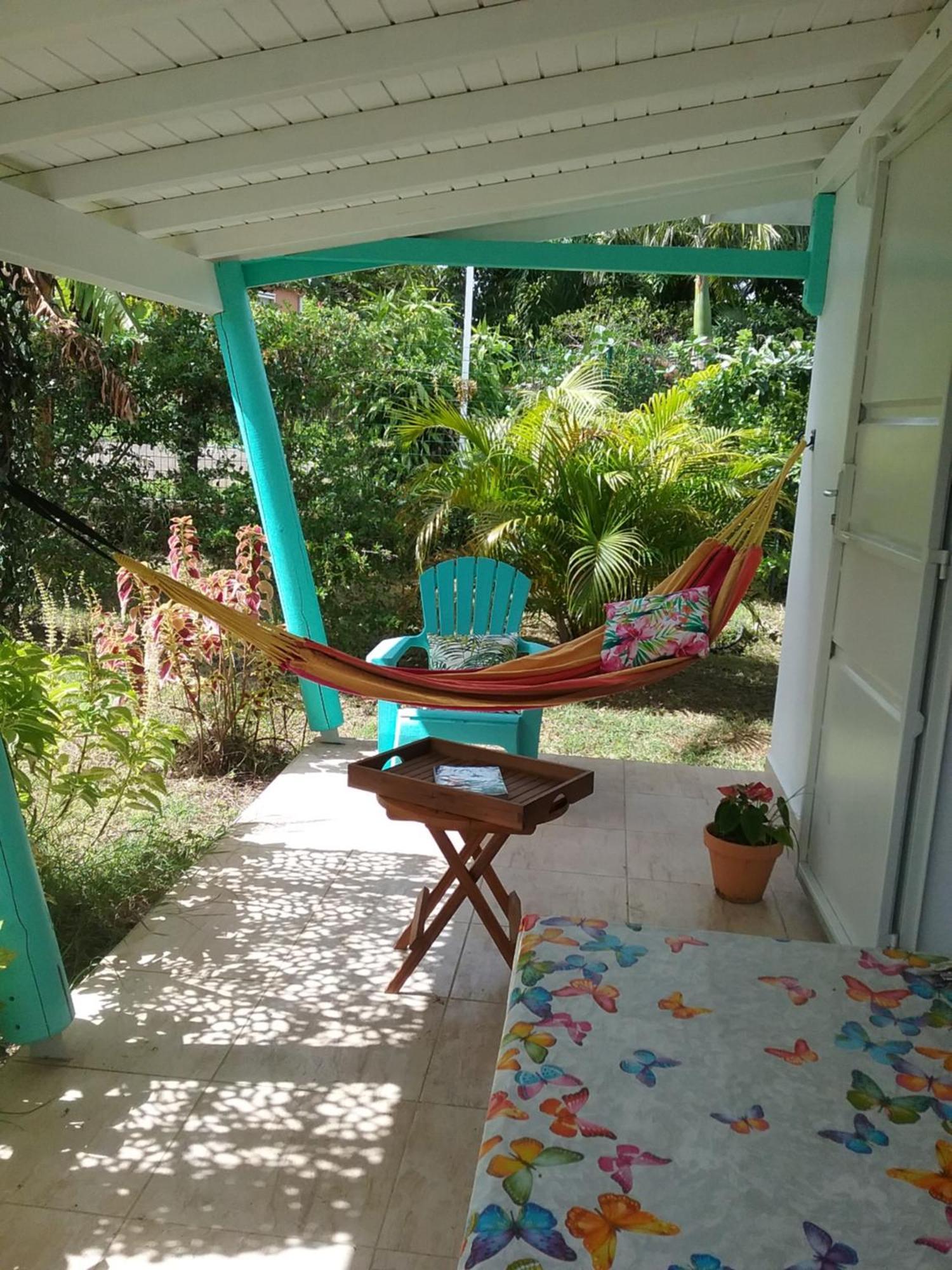 Gîte Cajou dans Domaine Tropical ventilé à Sainte-Anne Esterno foto